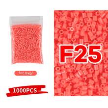 2.6mm Sundymot Fuse Beads, 1000PCS+ Red F Series Color Independent Packaging, Anti-Spill, DIY Pendant Keychain, Jewelry Making Craft Material, Graduation Season Back To School, Christmas, Party Birthday Gift, Multi-Color 2.6mm Melt Beads Bulk Refill Kit - 2.6mm Puzzle Beads - View 17
