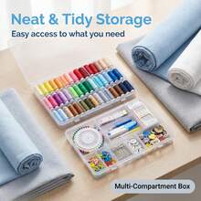 150 Colors 100 Colors 80 Colors 32 Colors + 36 Colors DIY Set, Includes Various Letter Beads, Round Beads, Faux Pearls, Various Tools, Cross Stitch Thread Box, 3-Layer Embroidery Thread Set, Winding Board, Embroidery Needle Box, Portable Storage - Multicolor - View 8