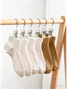 OBOVAY 1 pieza Percha colgante multifuncional, diseño ahorra espacio, plegable, con 32 pinzas, conveniente para almacenar y secar ropa, secadora multifuncional, pinzas de plástico para el hogar, percha con múltiples pinzas, puede colgar ropa y calcetines, artículo esencial para el hogar, almacenamiento de viaje (Nota: El desprendimiento de las pinzas durante el transporte es un fenómeno normal y no afecta la calidad del producto; las pinzas desprendidas se pueden volver a instalar y usar). - Multicolor - Ver 4
