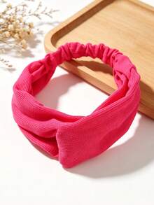 4-Pack Solid Color And Plaid Headbands,Fashion Accessories For Everyday Wear Hair Band,Summer Hair Accessories For Women - Multicolor - View 8