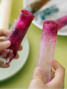 10/50/100pcs Fruit Pudding Molds, Summer Refrigerated/Frozen Disposable Popsicle Bags, DIY Homemade Ice Pop Molds, Ice Cream Popsicle Self-Sealing Bags, Suitable For Vegetables, Juice, Fruit Puree, Ice Cream, Fruit Popsicles, Sealab Storage Bags - Multicolor - View 8