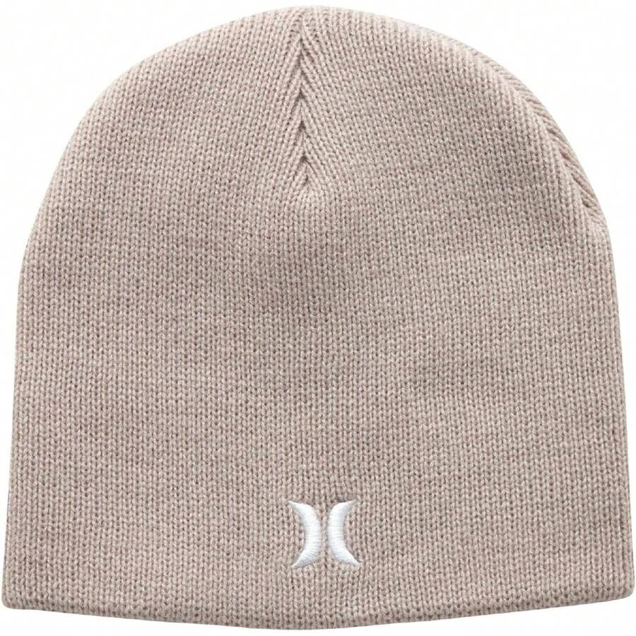 Hurley Men's Winter Hat - Classic Icon Beanie - Wheat - View 1