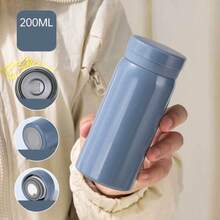 1pc Fashionable Mini Pocket Cup, Portable Insulated Cup For Business Trip, Outdoor Vacuum Water Bottle Back To School - Multicolor - View 13