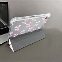 水彩粉色蝴蝶結印花平板保護殼，相容 iPad 10代 10.9 吋 2022/Air 13(M3 2025)/Air 11(M3 2025)，相容 、Pad、Matepad、Pad、Honor Pad - 彩色 - 查看 8