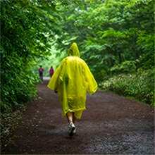 4/1pc Random Color Ball-Shaped Disposable Raincoat, Portable Compressed Ball-Style Thickened Rain Poncho For Adults, Outdoor Travel Emergency Raincoat - Multiple Styles - View 4