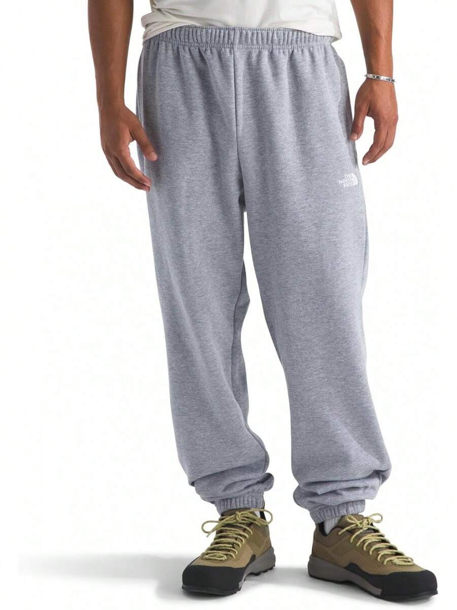 THE NORTH FACE Men's Evolution Simple Dome Pant| Elastic Waistband With Adjustable Drawcord, Hand Pockets, Elasticated Cuffs-Father's Day WLXK - TNF淺灰色石楠 - 查看 1