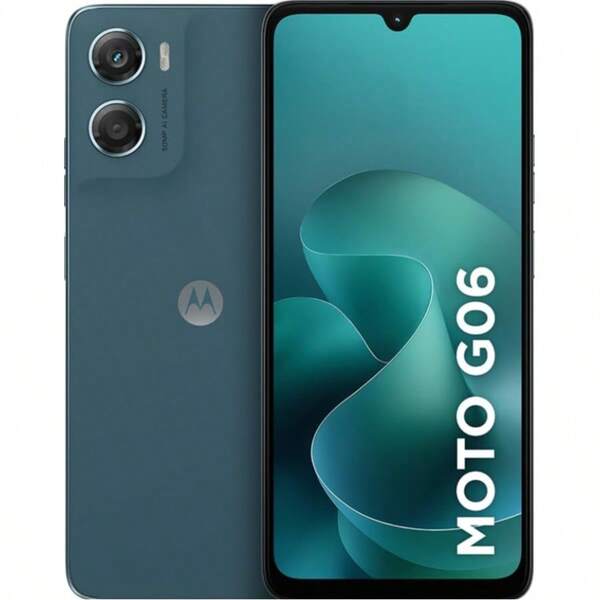 Celular Motorola Moto G06 Dual SIM de 64GB 4 RAM de 6.9" 50MP 8MP - Forest Green