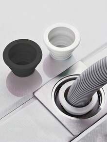 1pc Universal Silicone Drain Pipe Seal Ring For Kitchen, Bathroom, Washing Machine, Anti-Odor Drain Plug, Durable Material, Say Goodbye To Drain Odor Trouble - Sealing Ring - View 2