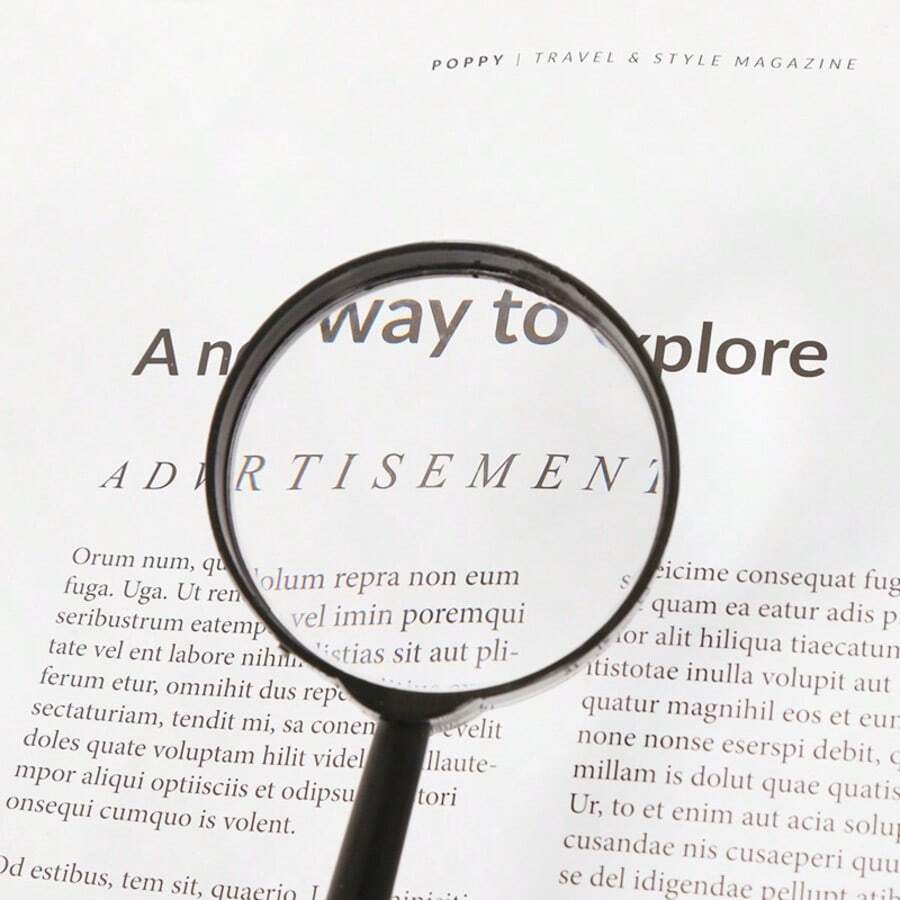 1/3/5/10pcs Colorful Handheld 60cm Magnifying Glass, Reading Magnifier, Suitable For Students, Cartoon Lightweight Portable, Can Be Used For Classroom Research And Classroom Rewards - Multicolor - View 1
