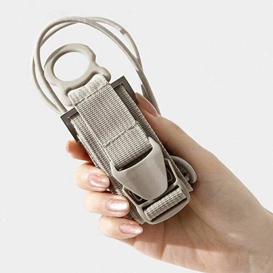 Adjustable Luggage Strap With Lock Buckle - Equipped With Quick Release Fastener - Perfect For Securing Backpacks, Suitcases And Handbags, With Durable Luggage Strap And Multi-Function Buckle - Secure Closure For Suitcases, Suitable For Travel, Outings, Camping And Hiking