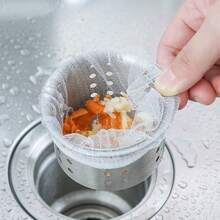 Sacs de filtre de drain de cuisine universels, maille fine en polyester durable pour les résidus alimentaires, gadget de cuisine facile à nettoyer et gain de place, cadeau de cuisine pratique pour Noël pour les chefs à domicile - Multicolore - Voir 2