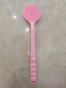 Minimalist Elastic Body Scrub Brush, Exfoliating, Suitable For Bathroom Use - Multicolor - View 10
