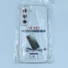 Galaxy 透明氣墊防震手機殼 1.5mm 加厚四角氣囊 鏡頭加高保護 TPU 軟殼 - 無色 - 查看 114