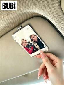 3.5 Inch Car Sun Visor Photo Frame Clip Holder Acrylic Magnetic Universal Picture Frame Family Partner Boyfriend Girlfriend Gift Souvenir Dog Cat Pet Supplies Accessories - Sunshade Photo Frame Clip - View 13