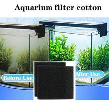 黑色濾棉，水質清澈，適用於家用魚缸過濾，魚缸濾棉耗材 - B型 - 查看 5