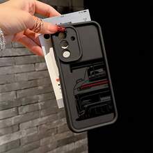 24h Shipping From DE/FR/ES – Stylish Luxury Sports Car Print Anti-Drop Soft TPU Back Case For IPhone 17 16 15 14 13 12 11 Pro Pro Max Plus &  S21-S26 Ultra & A15-A56 &  13-15 Pro Ultra & Moto Edge 40-60 Fusion, Shockproof Cover, Birthday Gift For Men Car Fans - A - View 3