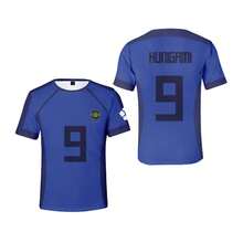 Nagi 3D Printed Anime Blue Lock Soccer Jersey For Men And Women, Short Sleeve, Sporty Style, Y2k, Harajuku, Cosplay. - L50324094652 - 查看 1