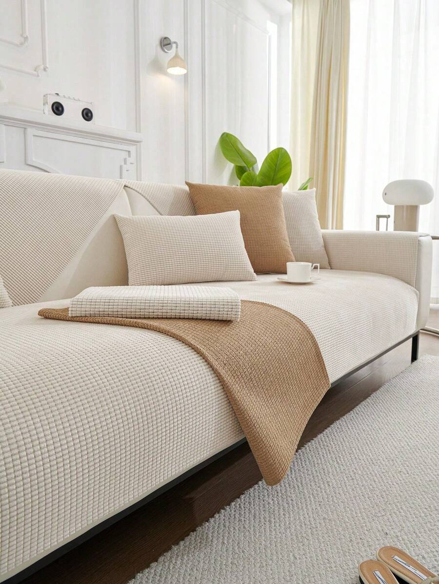 Waterproof Sofa Cushion, Universal Sofa Seat Cover For All Four Seasons, 1 Unit - Black - View 1