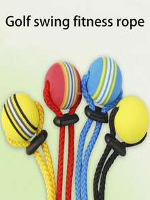 1PC Golf Swing Training Rope Soft Ball Head Elastic Rope To Increase Muscle Memory And Posture - Multicolor - View 6