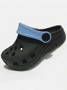 Boys' Anti-Slip Stylish Sandals - 黑藍 - 查看 5