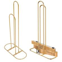 5Pcs Hanger Stacking Organizer Storage Rack Clothes Hanging System Wardrobe Closet Laundry Room Space Saving Solution Heavy Duty Metal Frame Portable Durable Hanger Holder Organizing Clothes Display Stand - View 1