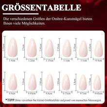 Press On False Nails - Burgundy - View 6