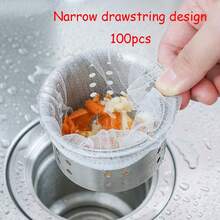 Sacs de filtre de drain de cuisine universels, maille fine en polyester durable pour les résidus alimentaires, gadget de cuisine facile à nettoyer et gain de place, cadeau de cuisine pratique pour Noël pour les chefs à domicile - Multicolore - Voir 10