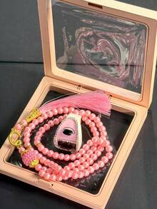 3pcs Prayer Bead Counter Set, Beaded Rhinestone Counter Set, Storage, Display, Counting 3-In-1 Function, Excellent Gift Choice - Multicolor - View 18