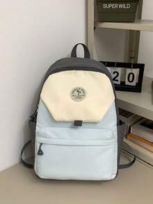 Highly Attractive Versatile Backpack. Front Zipper Pocket For Easy Access To Phone, Keys, Lipstick. Can Hold Laptop, Textbooks, Water Bottle, Umbrella. Perfect For Students/Office Workers/Travelers! - Multicolor - View 10