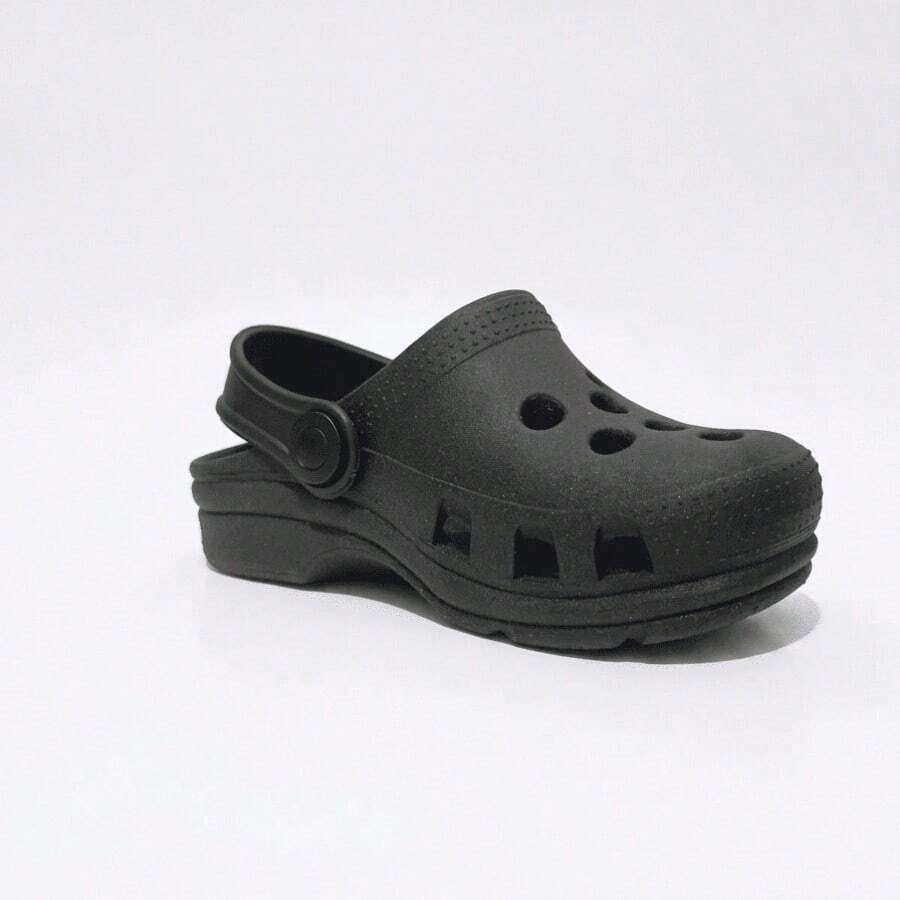 Boys' Non-Slip Sandals - Super Stylish - 黑色和黑色 - 查看 1