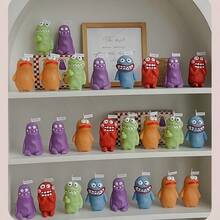 Lilin Aromaterapi Bergaya, Lilin Aromaterapi Berbentuk Monster Buatan Tangan yang Kreatif dan Lucu, Ekspresi yang Kaya, Imut dan Menarik, Desain Unik, Cocok Sebagai Hadiah Ulang Tahun Kecil untuk Pasangan atau Teman, Cenderamata Pernikahan, Dilengkapi dengan Kotak Hadiah yang Lucu, Menarik, dan Indah - Multi Aroma - View 3