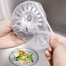 Sacs de filtre de drain de cuisine universels, maille fine en polyester durable pour les résidus alimentaires, gadget de cuisine facile à nettoyer et gain de place, cadeau de cuisine pratique pour Noël pour les chefs à domicile - Multicolore - Voir 5
