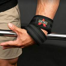 2pcs/Set Figure-8 Deadlift Lifting Straps, Barbell Row Dumbbell Training Anti-Slip Grip Straps, Gym Weightlifting Wrist Straps - Multicolor - View 2