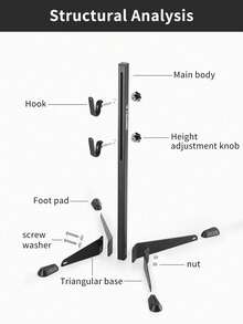 TOSUOD Support de stationnement de vélo en fer sur pied, support de réparation robuste à hauteur réglable, support de maintenance et de stationnement à double usage, universel pour vélos de route, de montagne, pliants et de ville, outil de réparation et de maintenance anti-basculement robuste, rangement de véhicule pour garage à domicile, inspection et réglage en magasin de vélos, stationnement temporaire extérieur et présentation en salle d'exposition, accessoire de soin quotidien du vélo pour les passionnés de cyclisme - Multicolore - Voir 6