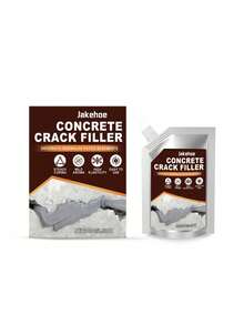 Jakehoe Concrete Crack Filler, Self-Leveling Formula Easily Fills Floor Gaps, Seals Waterproof And Resistant To Cracking, Suitable For Driveways, Sidewalks, Patios, Basements And Other Indoor/Outdoor Scenarios, High Elasticity Material Can Adapt To Slight Deformation, Mild Odor User-Friendly, Simple Operation Without Complex Tools, Quickly Repairs Concrete Surface Defects, Restores Site Flatness. - A - View 8
