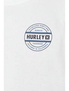 Hurley Mens Filler Short Sleeve - White - View 5