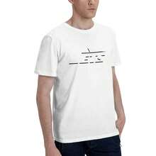New York Jets Men's T-Shirt, Soft And Stretchy Cotton, Round Neck, Comfortable Slim Fit, Breathable And Durable, Basic For Everyday Wear, Office Or Casual Outings - 白色 - 查看 5