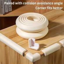2m Corner Guard Strip, Suitable For Home Furniture Corner Protection, Table Corner Protection Tape, Table Corner Edge Anti-Collision Strip, Anti-Collision Foam Protection Strip, Cushioning Strip - Edge Guard Strip - View 4