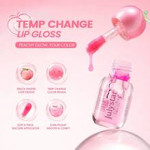 Aceite de labios nutritivo con brillo, brillo de labios de alto brillo que cambia de color, cuidado de labios hidratante, maquillaje para mujeres y niñas - ninguno - Ver 5