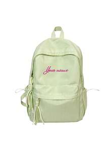 New Fresh Sweet Cute Women's Backpack, High-End Large Capacity Student School Bag, Suitable For Middle School, High School And College Students, Back To School Season, Waterproof - Multicolor - View 13