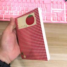 1本可愛番茄空白筆記本，50張/100頁，迷你口袋筆記本，便條本，草稿本，日誌計畫本 - 筆記本 - 查看 3