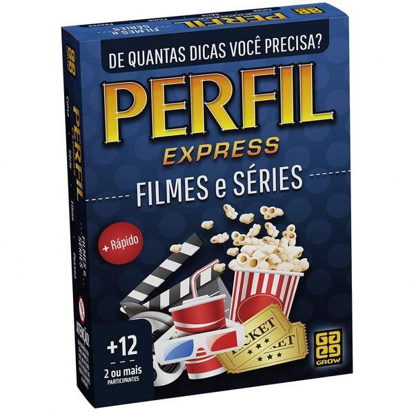 Loja Grow Jogo Perfil Express - Filmes e Séries