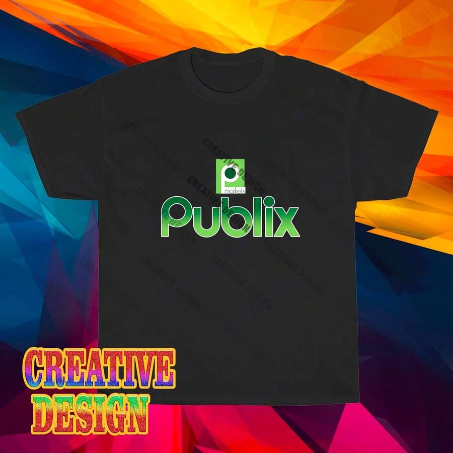 NEW! Publix Supermarket Logo Long Sleeve T-Shirt Funny Size S To 5XL - 款式 - 查看 1