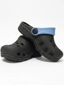 Boys' Anti-Slip Stylish Sandals - 黑藍 - 查看 1