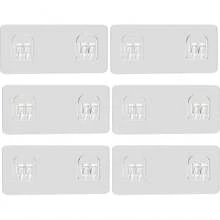 Shower Rack Replacement Rubber, Shower Seal Strip, Strong Adhesive Hook, Waterproof Sticker, No Drilling Required, Suitable For Bathroom Rack And Kitchen Rack - Multicolor - View 1