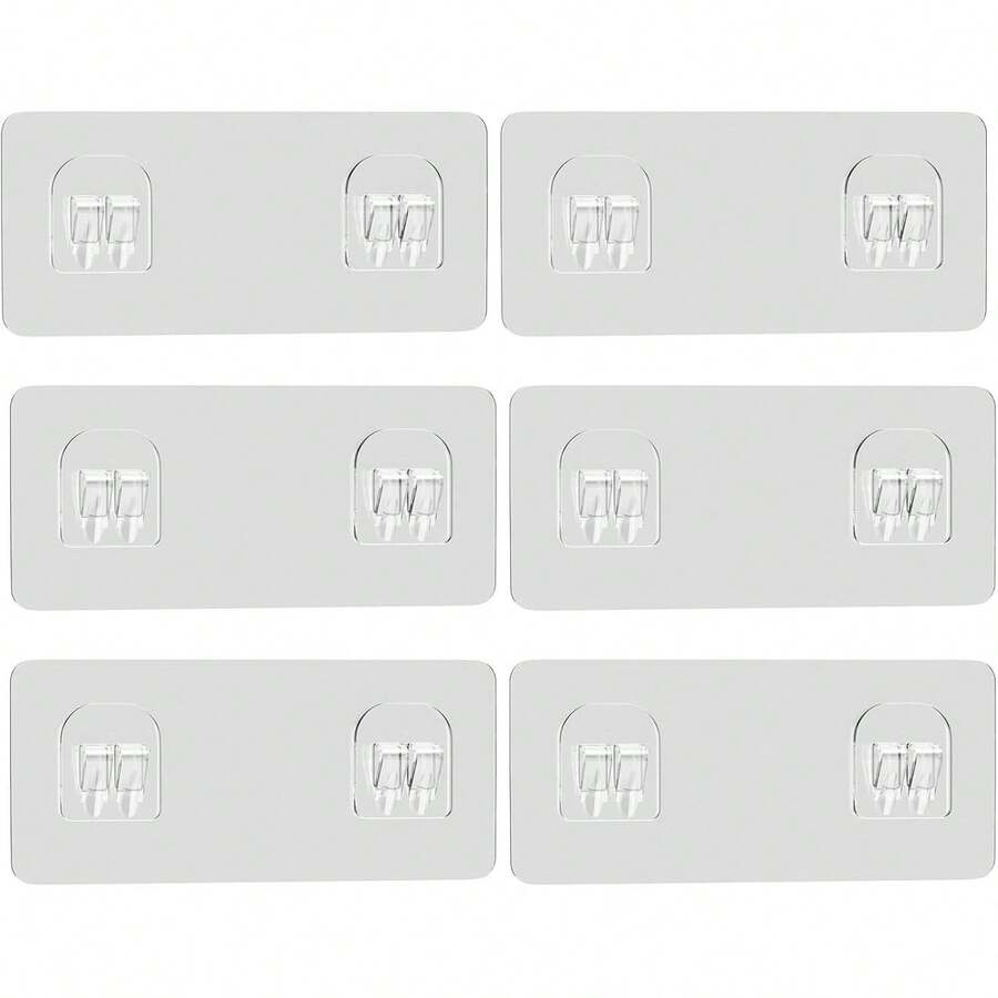 Shower Rack Replacement Rubber, Shower Seal Strip, Strong Adhesive Hook, Waterproof Sticker, No Drilling Required, Suitable For Bathroom Rack And Kitchen Rack - Multicolor - View 1