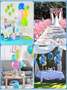 2 Sets Adjustable Desktop Balloon Column Stand Set With Self-Adhesive Stable Base, Reusable Desktop Balloon Rack DIY Party Accessories, Suitable For Birthday, Wedding, Bachelor Party, Graduation Ceremony, Holiday Table Decoration - A - View 6