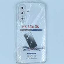 Galaxy 透明氣墊防震手機殼 1.5mm 加厚四角氣囊 鏡頭加高保護 TPU 軟殼 - 無色 - 查看 155