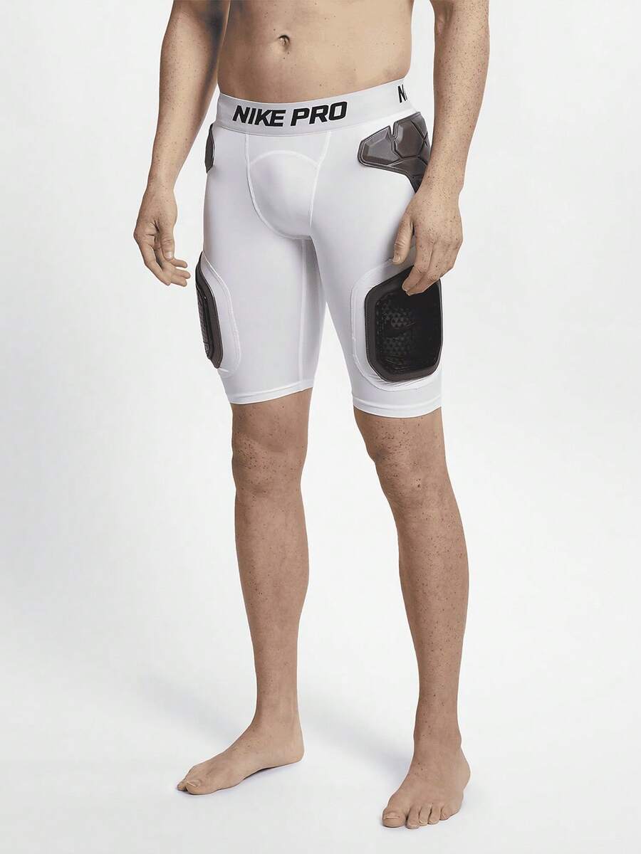 Nike 男士休閒簡約透氣訓練運動短褲,適合跑步與健身 - AQ2732-100 - 查看 1