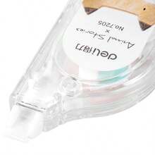 1PC Random Bunny Cat Fox Animal Stories Correction Tape, Portable Transparent Shell White Out Eraser Tape For Student School Writing Mistake Fix - Rectangle - View 4